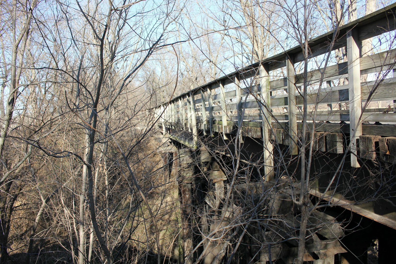 Looking north (railroad west)